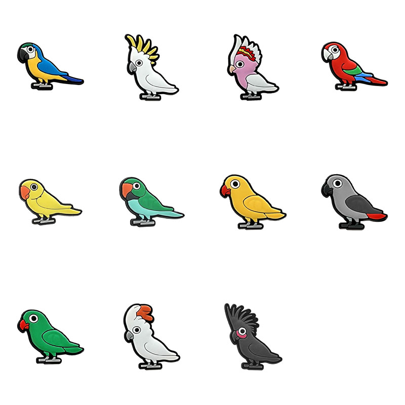 Croc Style Clog - Bird Shoe Charms for Crocs Accessories