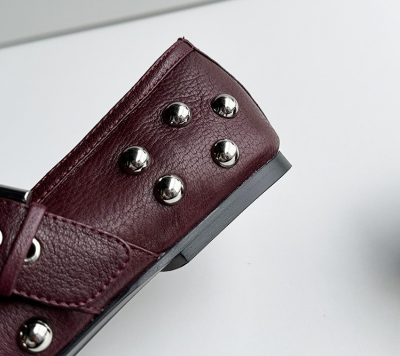 Dave&di Summer Minimalist Shee - Women'S Shoes Burgundy ulasan dan harga