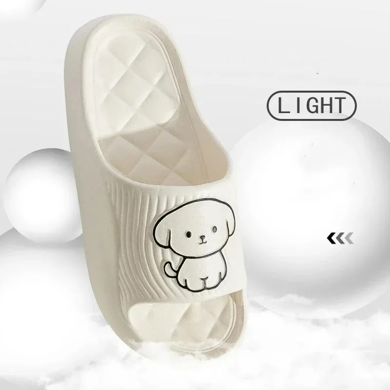 Cute Carton Slippers Bathroom  - Women Shoes Wedges ulasan dan harga