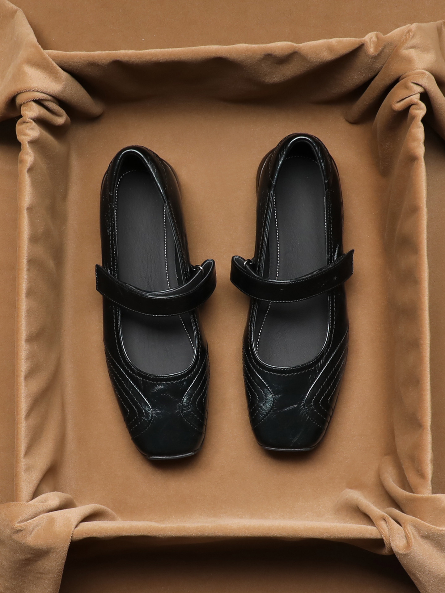 SHOEBOX Velcro wedge heel, mid - Women Shoes Wedges ulasan dan harga