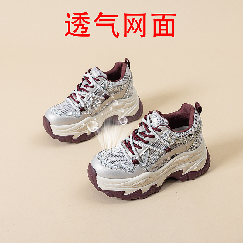 Womens Silver Burgundy Colorbl - Women'S Shoes Burgundy ulasan dan harga