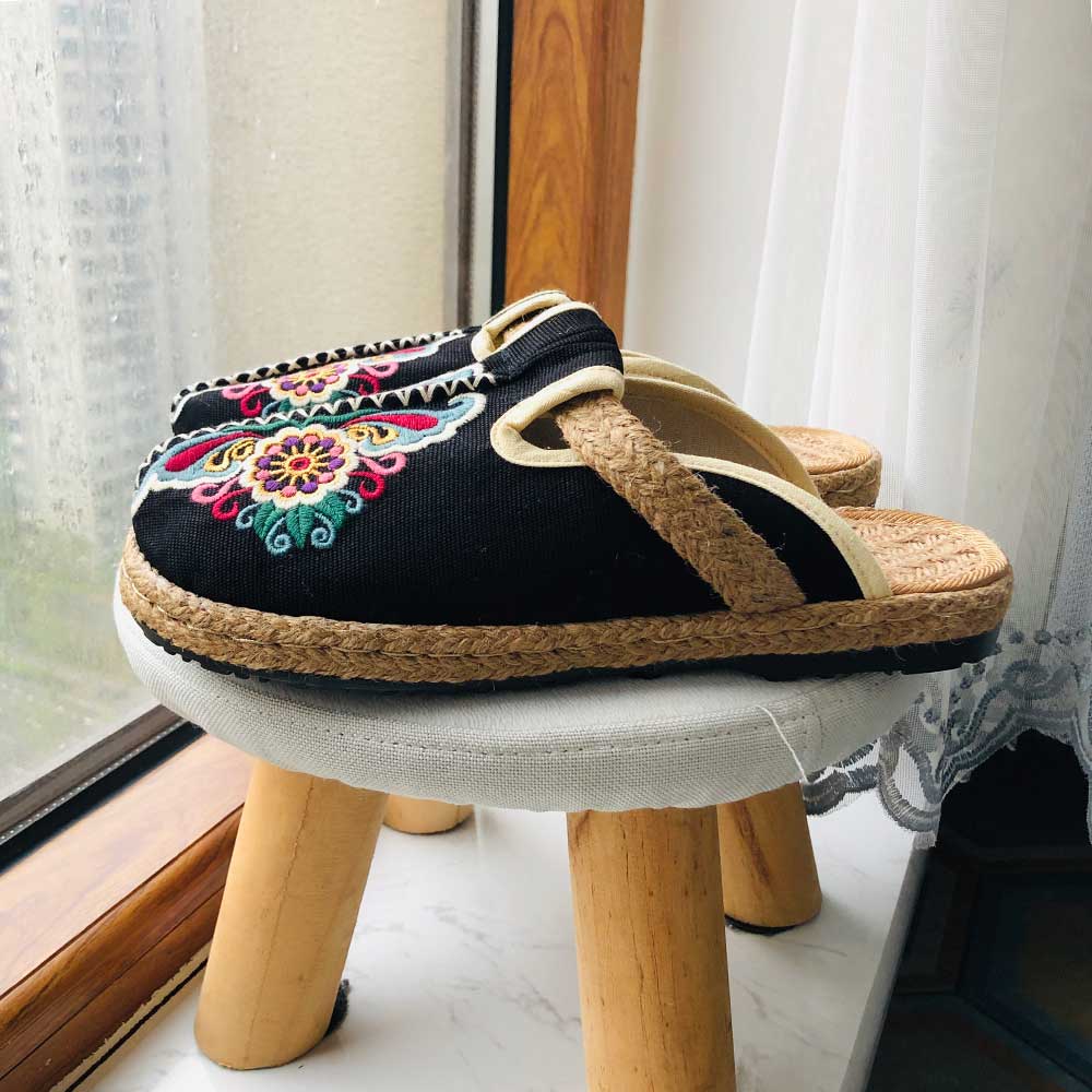 New Women Casual Linen Handmad - Women'S Shoes Vegan ulasan dan harga