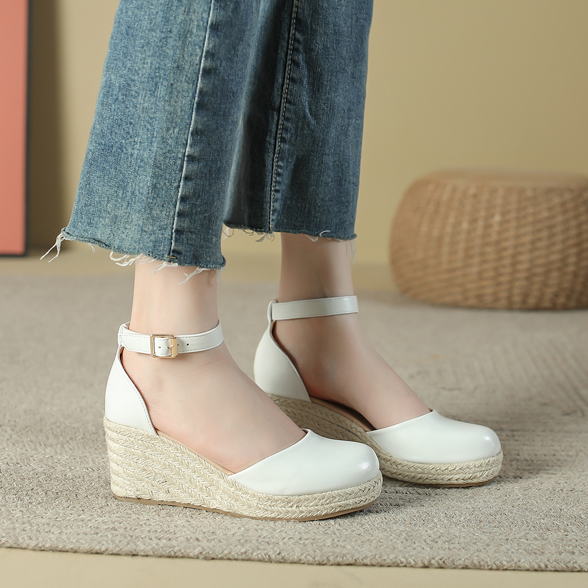 Women's Espadrille Wedge Sanda - Espadrille Wedge Shoes ulasan dan harga