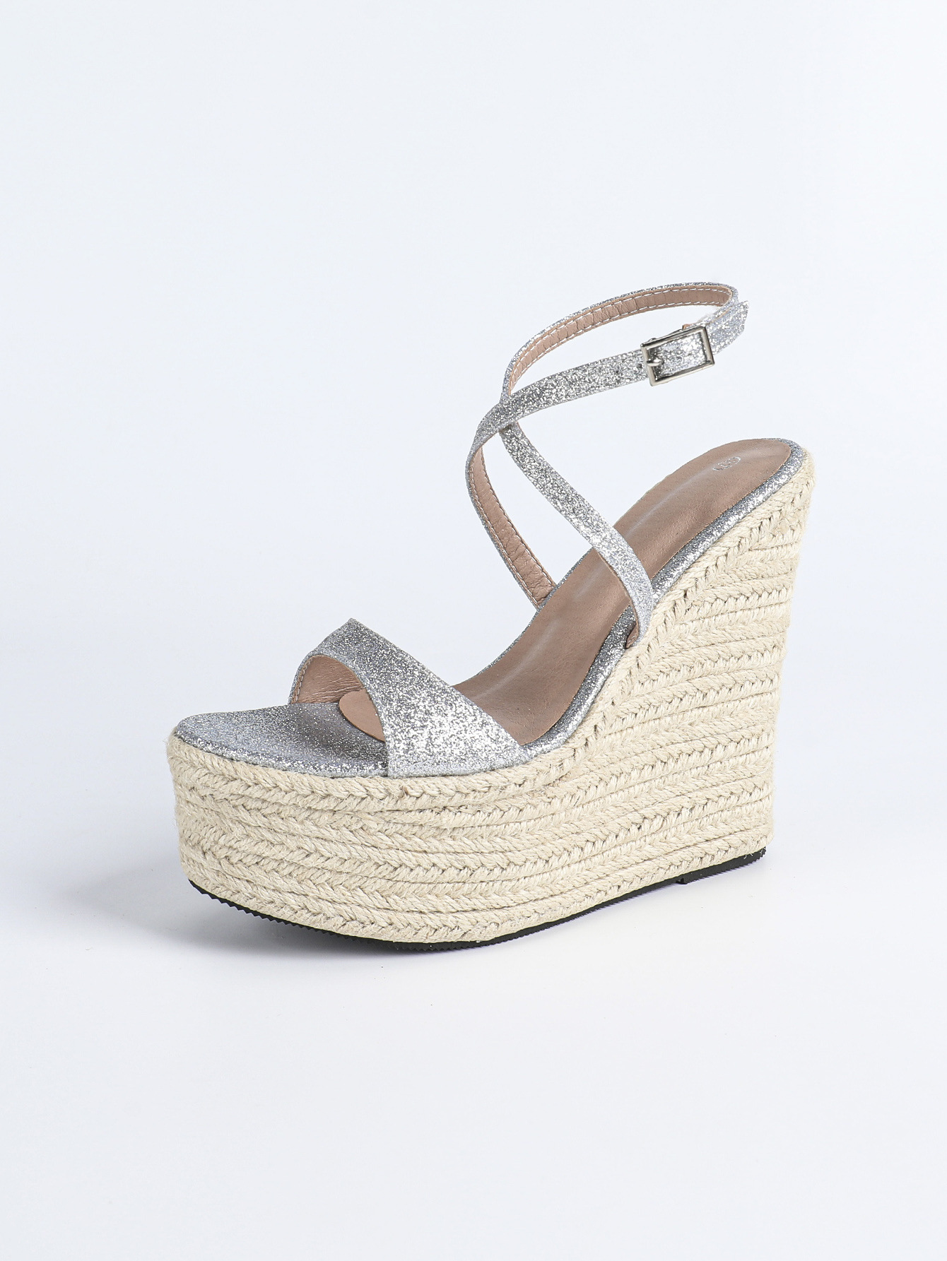 LIHUAMAO Rope sole Wedges espa - Espadrille Wedge Shoes ulasan dan harga