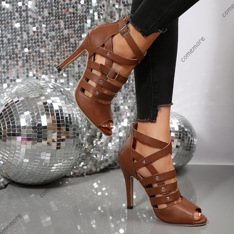 Women's Gladiator High Heel Sa - Women'S Shoes Peep Toe ulasan dan harga