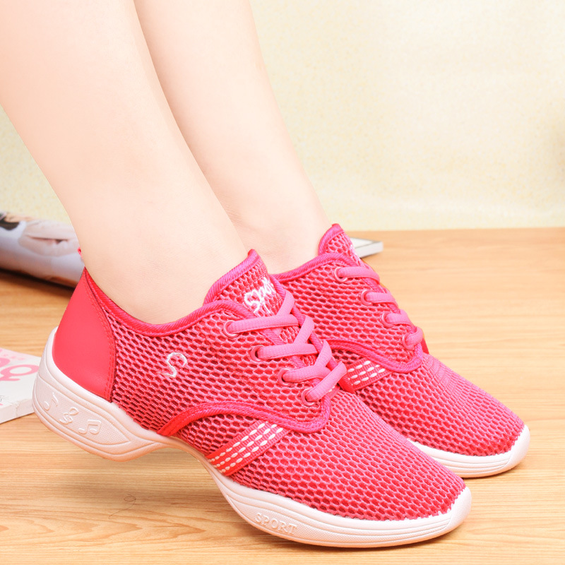 Women Breathable Mesh Lace Up  - Women'S Zumba Shoes ulasan dan harga