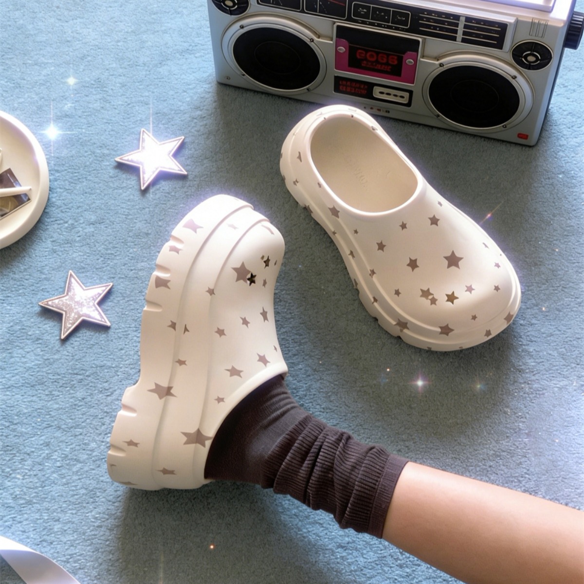 Summer New Platform Slippers f - Women Shoes Wedges ulasan dan harga